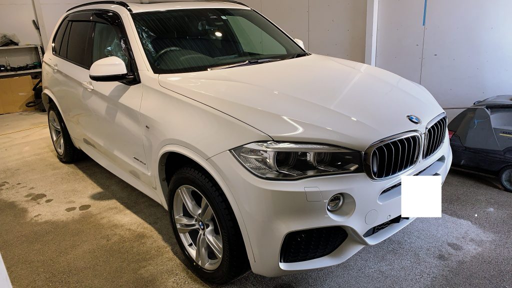 BMW X5 ガラスコート 帯広CREATION（クレアシオン）