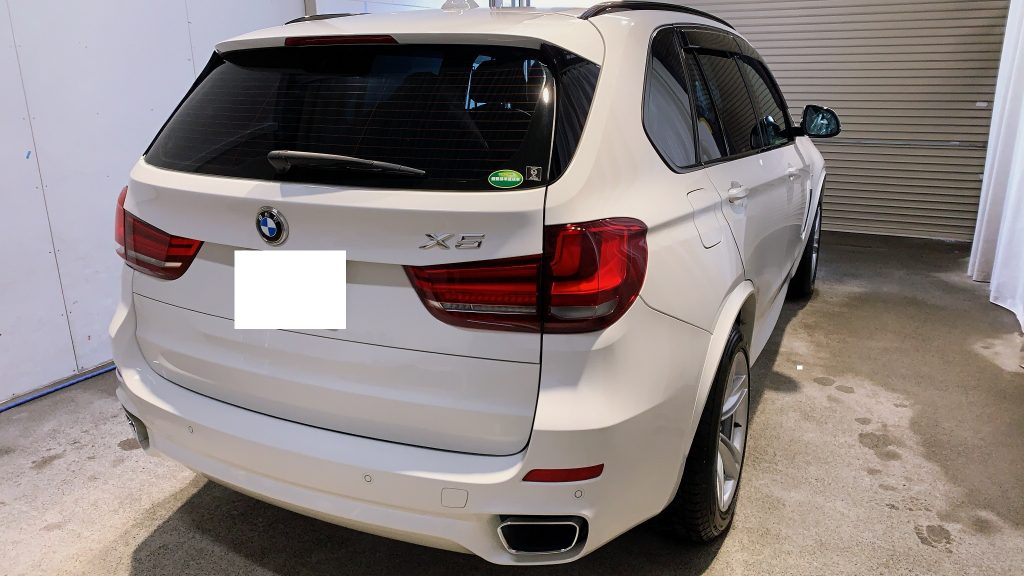 BMW X5 ガラスコート 帯広CREATION（クレアシオン）