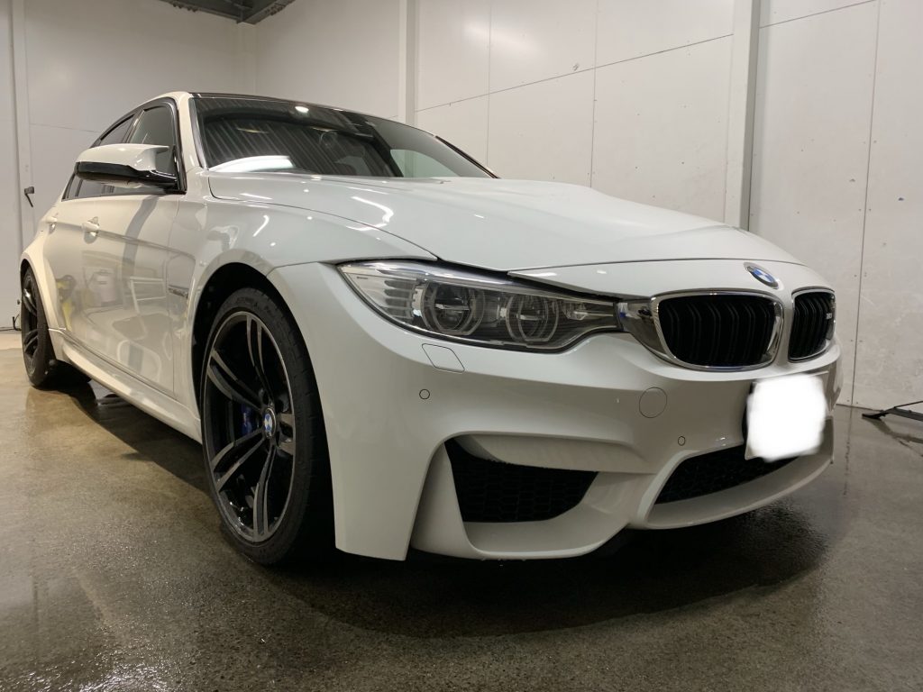 BMW M3 ガラスコート 帯広CREATION（クレアシオン）